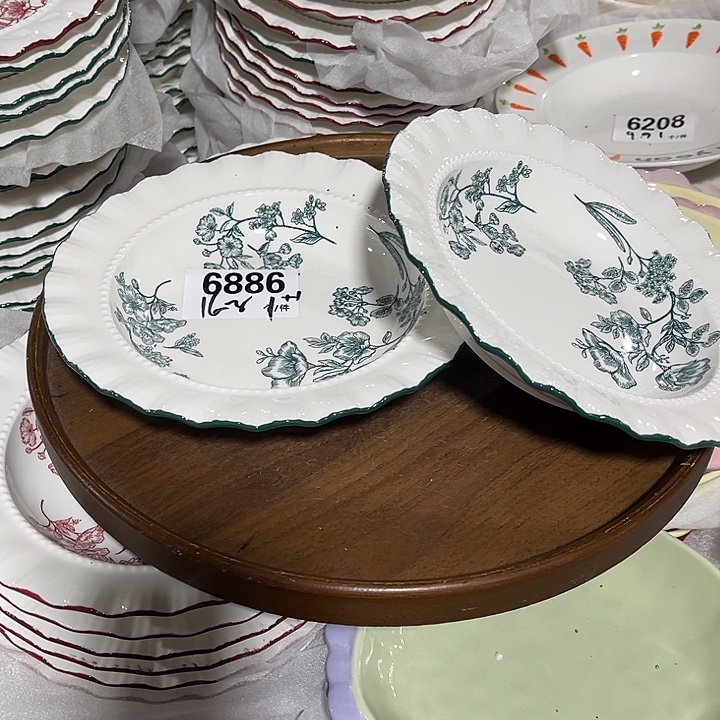 搪瓷微瑕外贸餐具6886