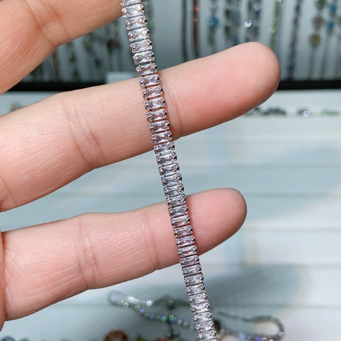 绿水晶戒指银S925镶嵌