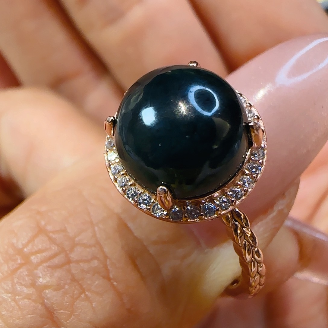 翡翠戒指未镶嵌翡翠328