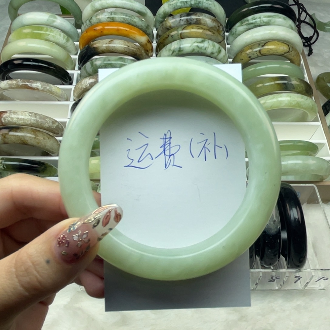 肚***叫未镶嵌蛇纹石玉手镯