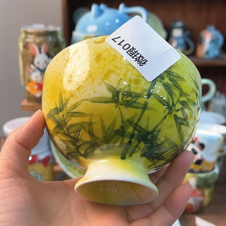 陶景德镇釉下手绘陶瓷 