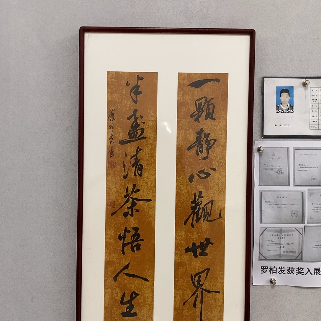 书法罗柏发老师作品