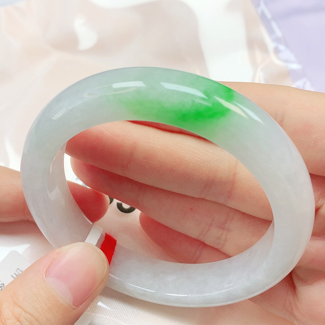 未镶嵌手镯翡翠抖音133