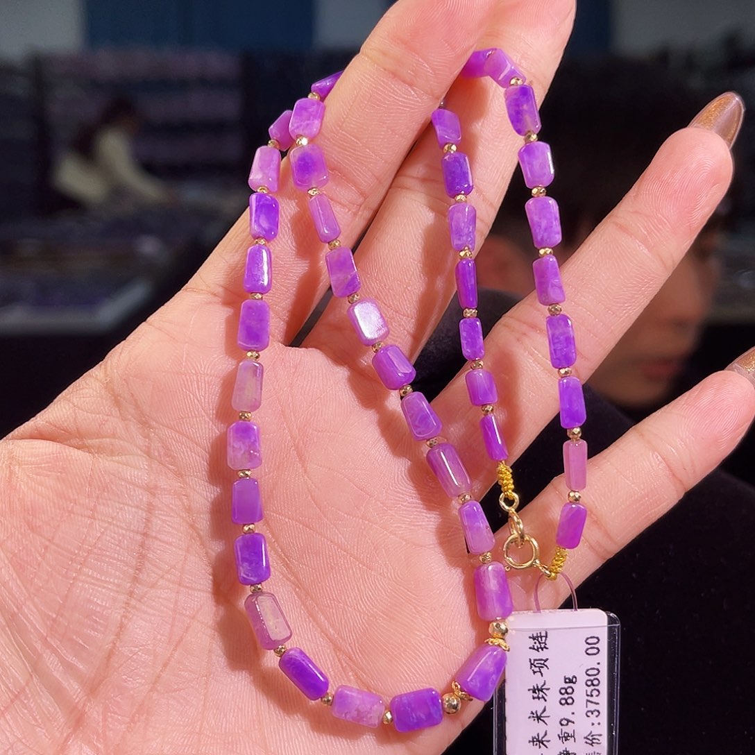 苏纪石（舒俱来）项链k金未镶嵌