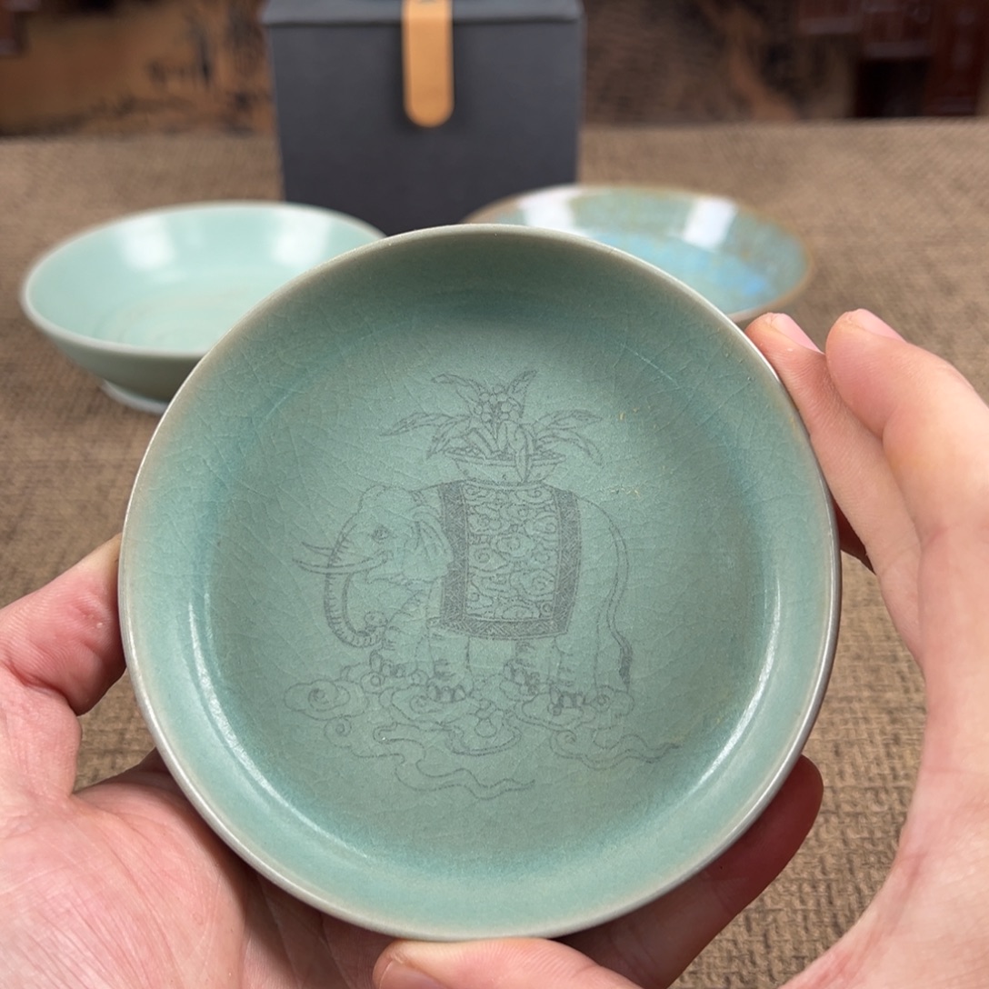 瓷片陶瓷艺术瓷器摆件