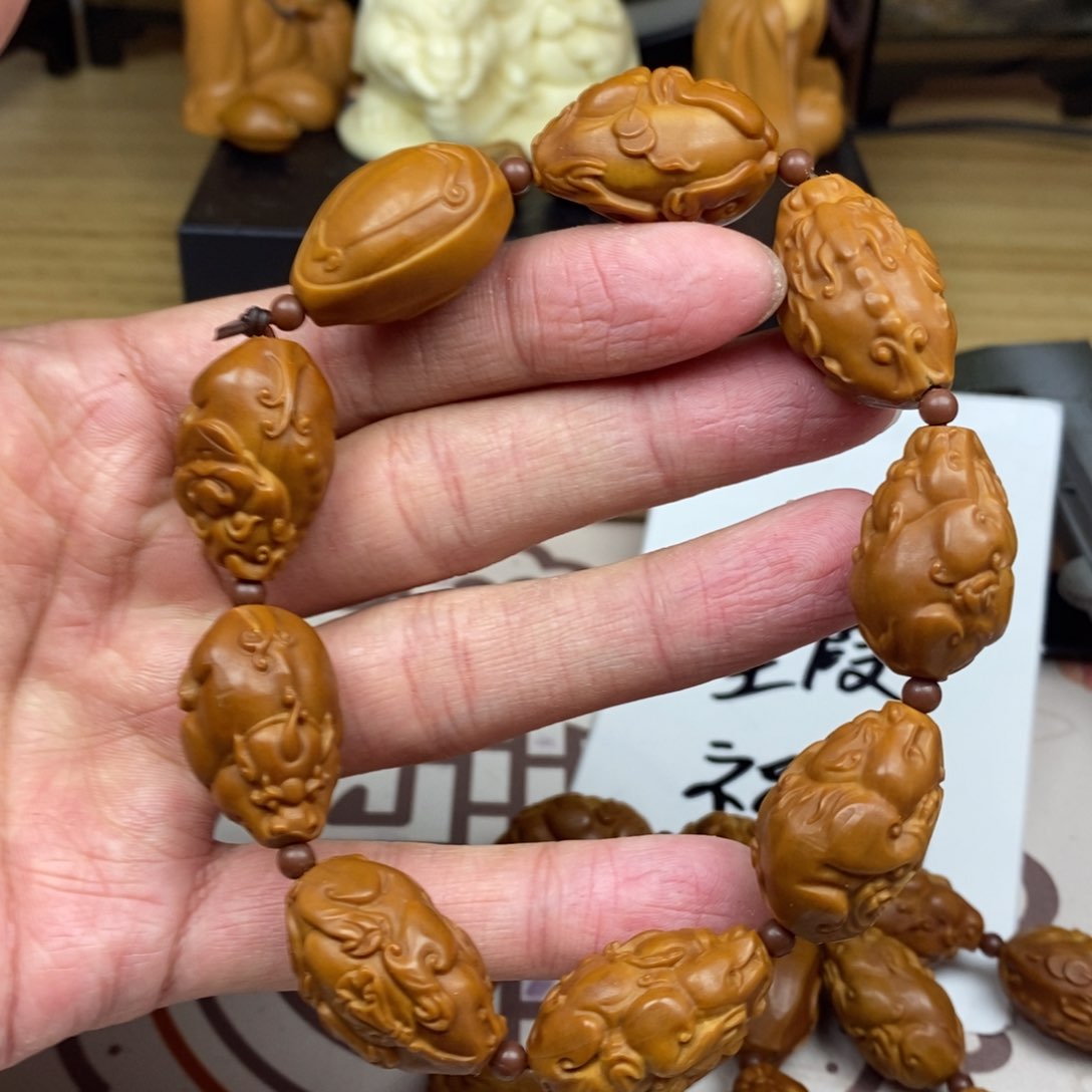 橄榄核手串/手链橄榄核雕工艺手串