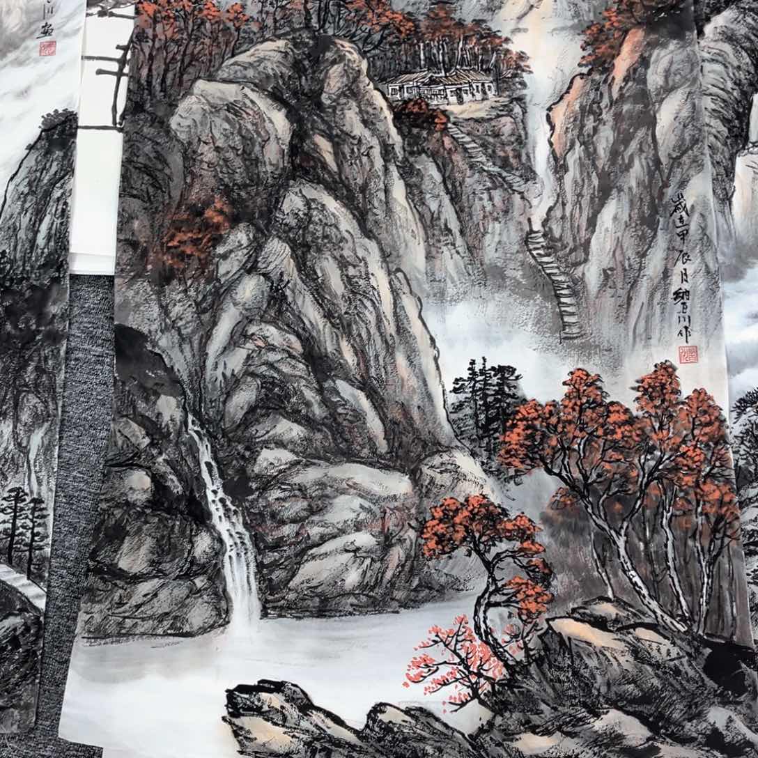 国画蚂*绘画艺术作品展