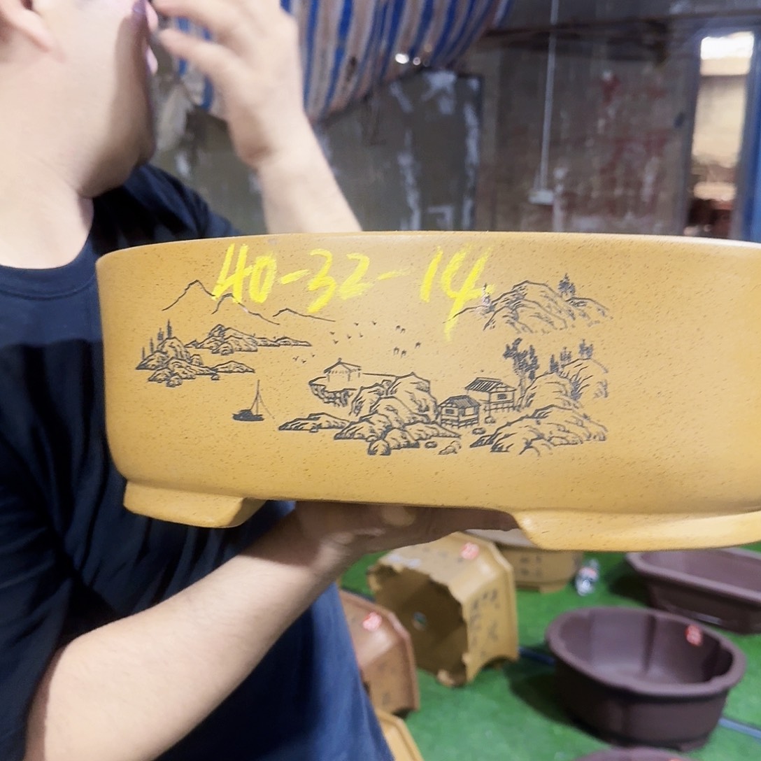 紫砂花盆紫砂花盆