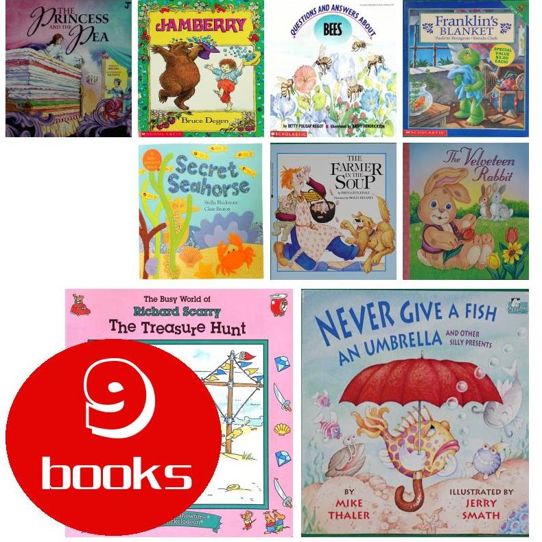 英文原版绘本9本93251120087