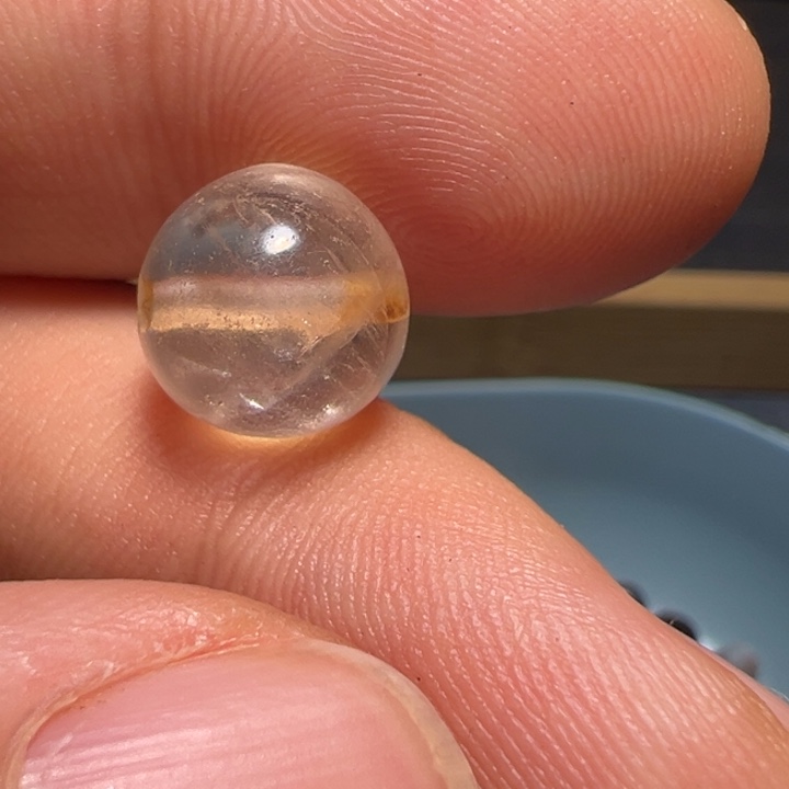 水晶珠宝半成品未镶嵌回**方