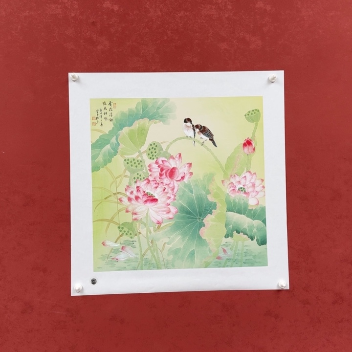 国画书画作品多次参加全国大展