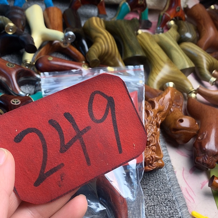 大果紫檀（缅甸花梨）249五条0.65扁皮筋五条原皮筋