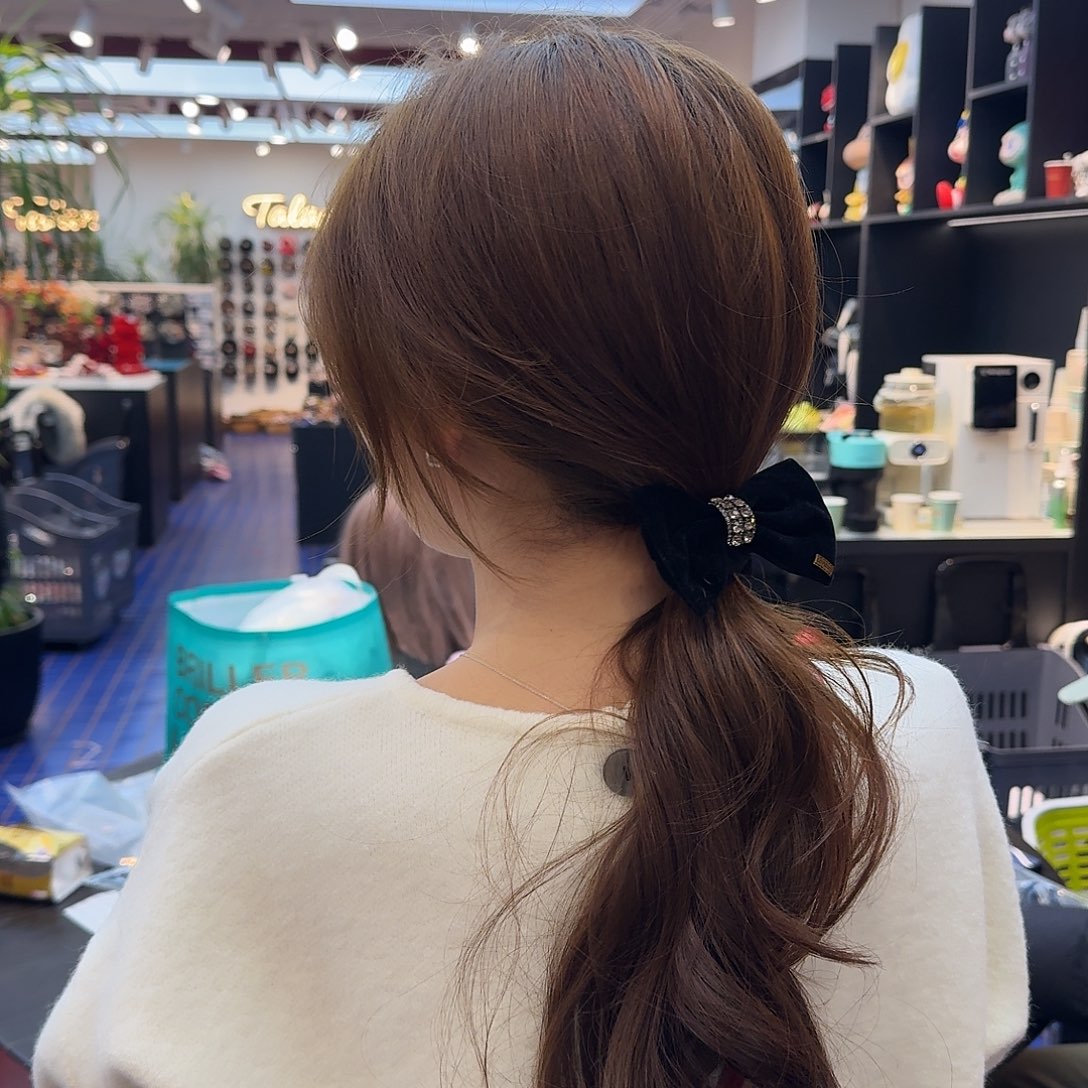 非金属新款面膜发绳