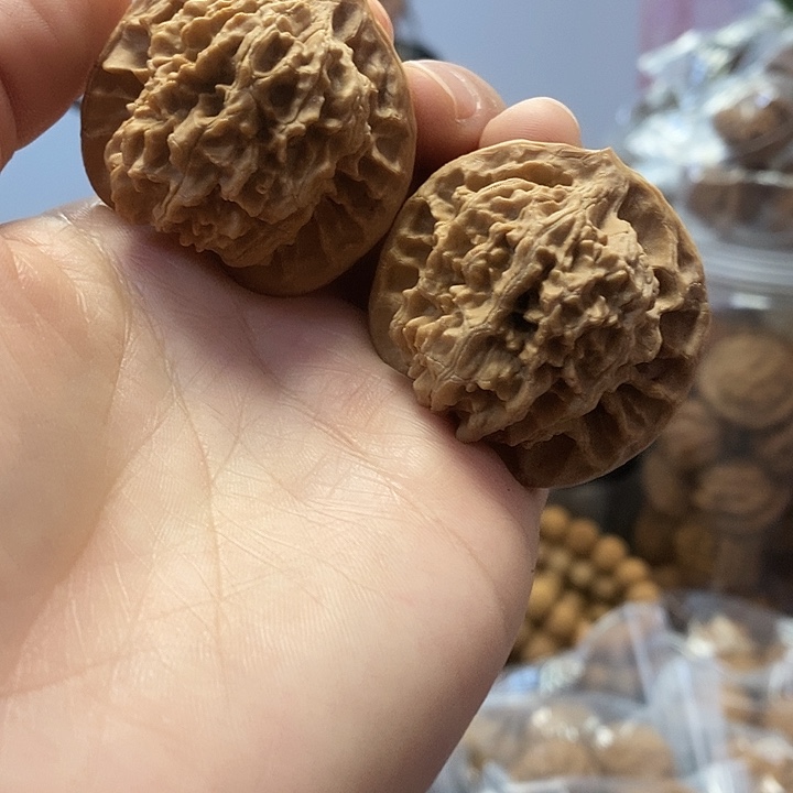 文玩核桃把件42乾隆纹