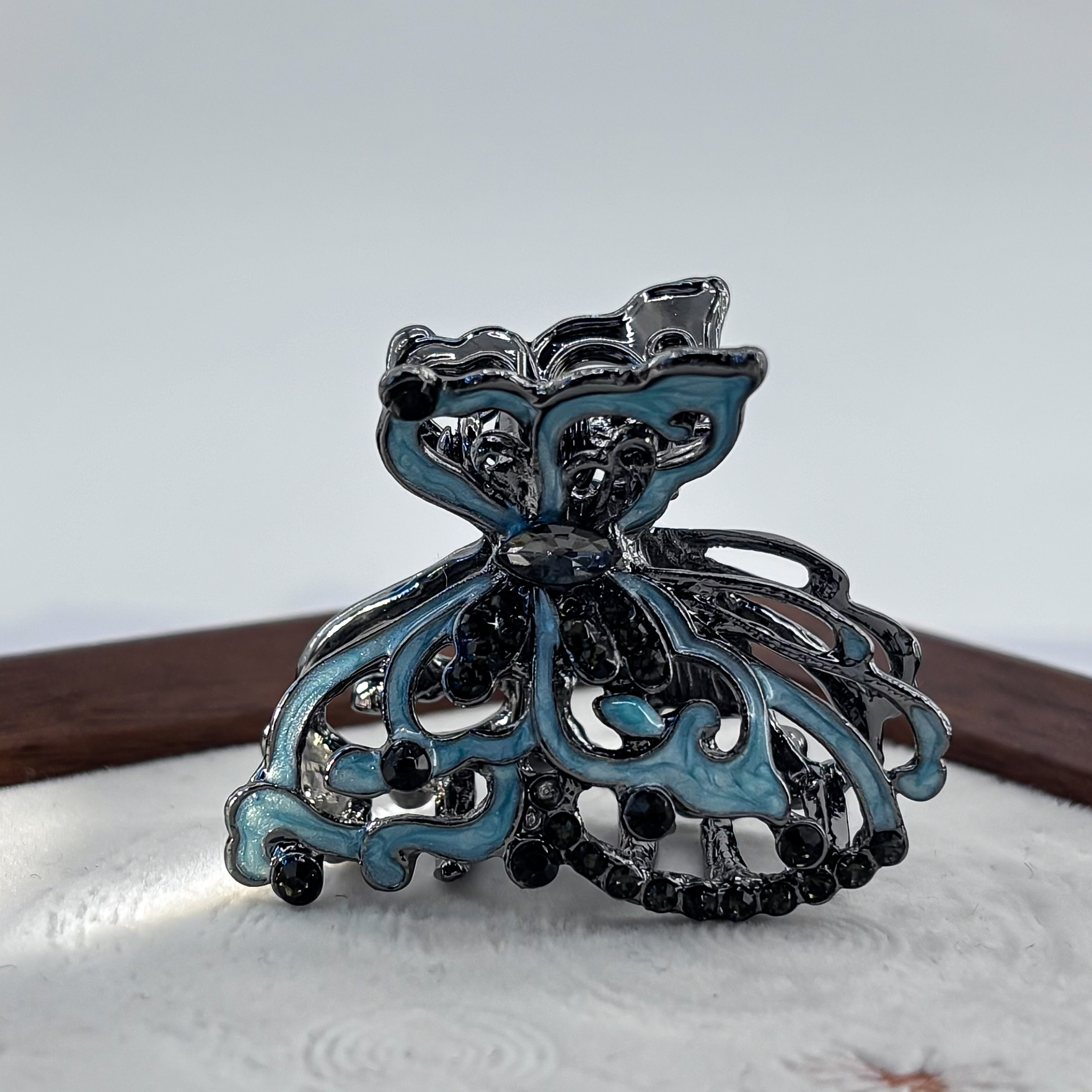 【HP·轻奢】1078简约蝴蝶抓夹