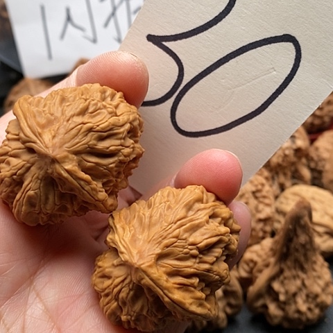 桃核吊坠41玉枕元宝