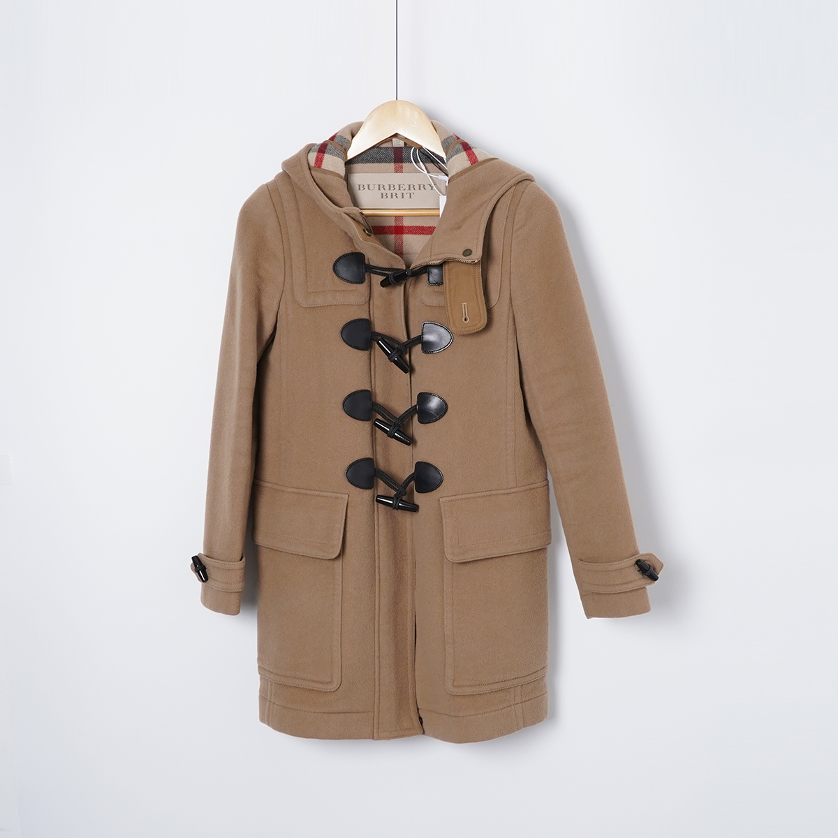 99新 BURBERRY/博柏利 羊毛/TH1934/大衣休闲外套/UK6码时尚毛呢
