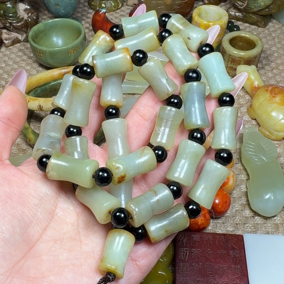 白玉菩提吊坠挂件