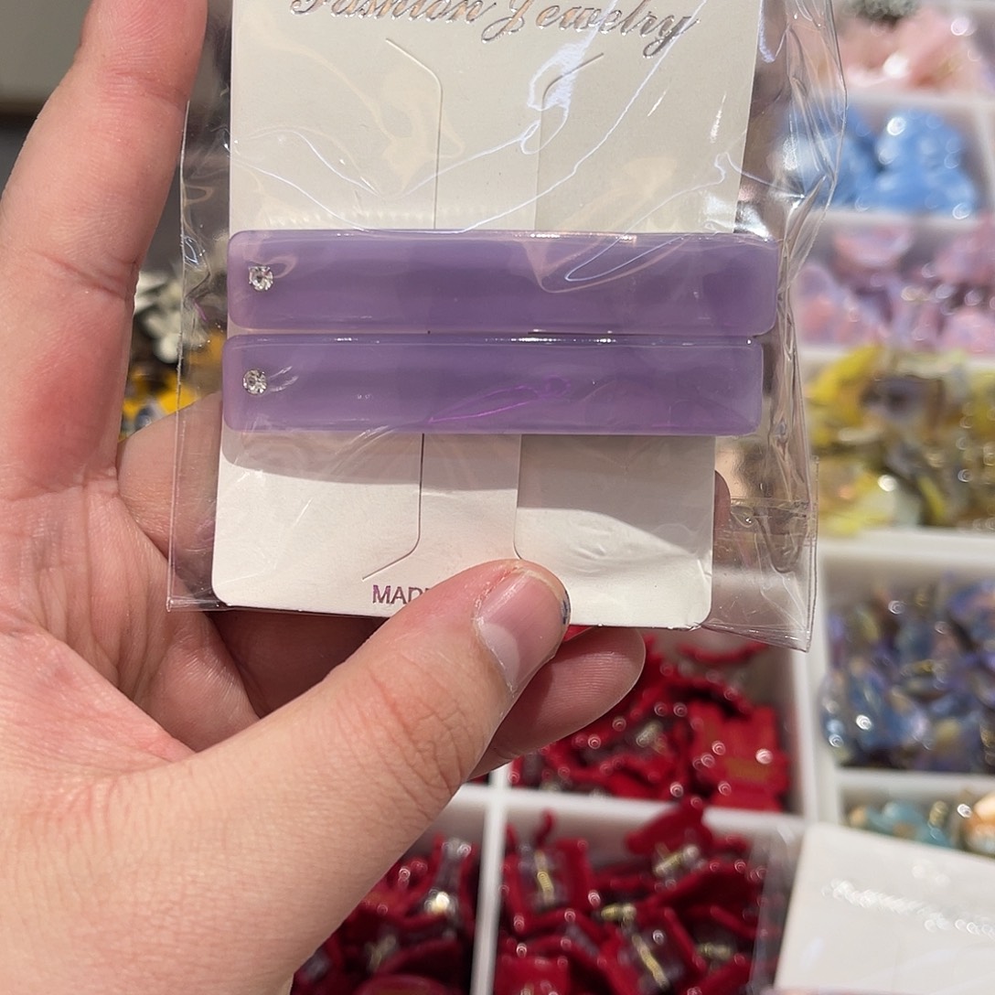 醋酸非金属果冻紫对夹