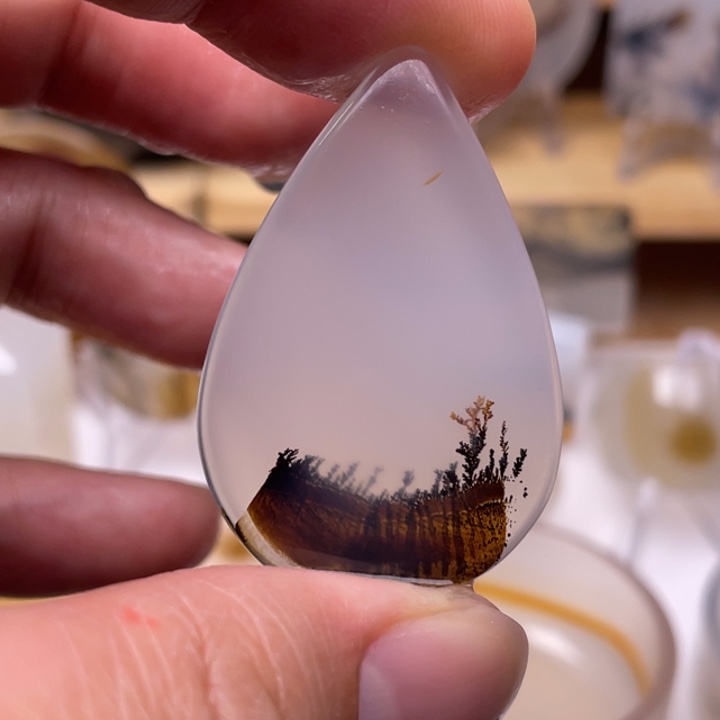 玛瑙/玉髓未镶嵌吊坠(不含链)