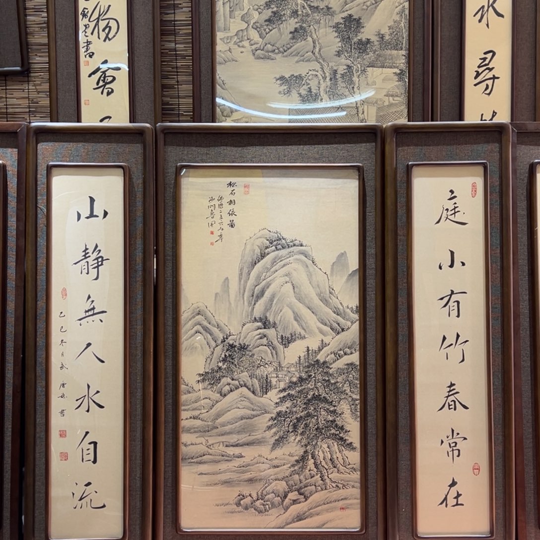 用***3国画亲笔手绘作品