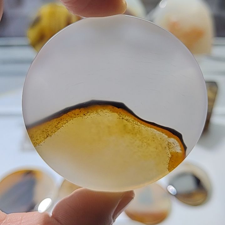 玛瑙/玉髓未镶嵌吊坠(不含链)7号