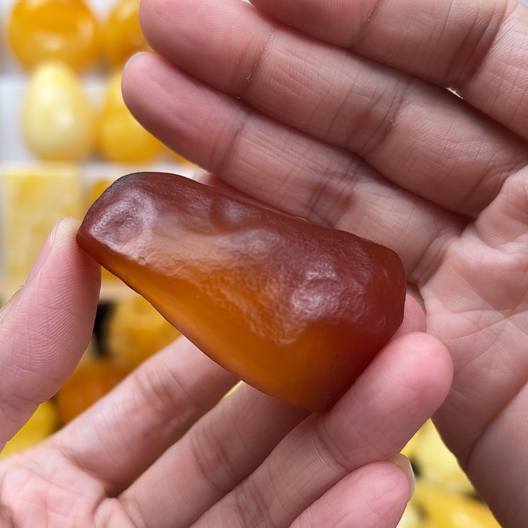 蜜蜡颈饰未镶嵌蜜蜡