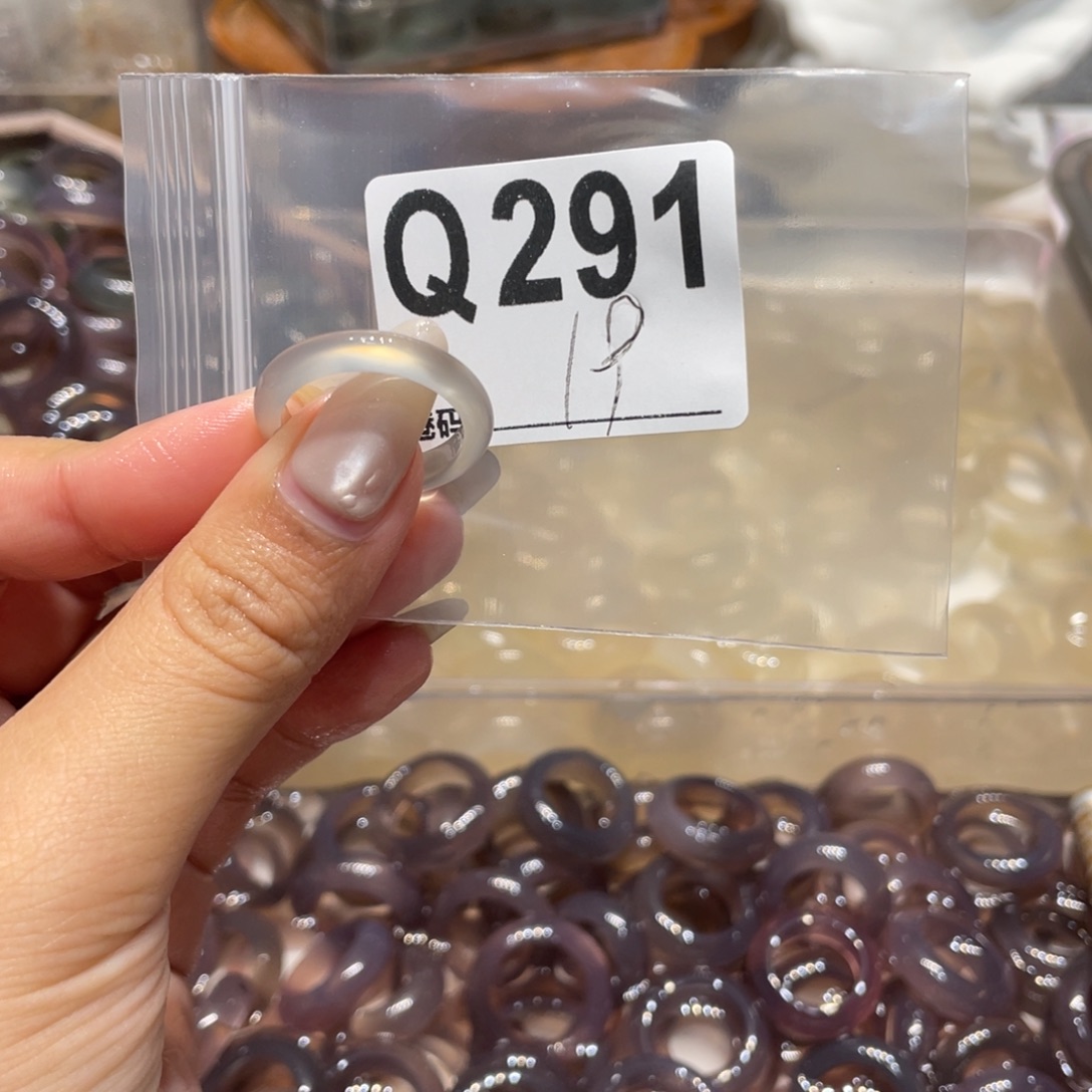 玛瑙/玉髓未镶嵌戒指291