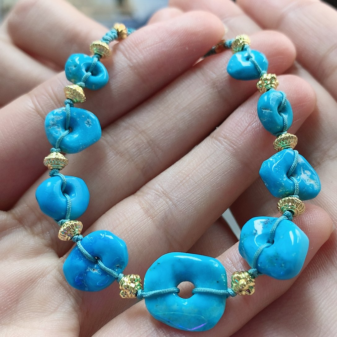 未镶嵌绿松石珠宝奇石