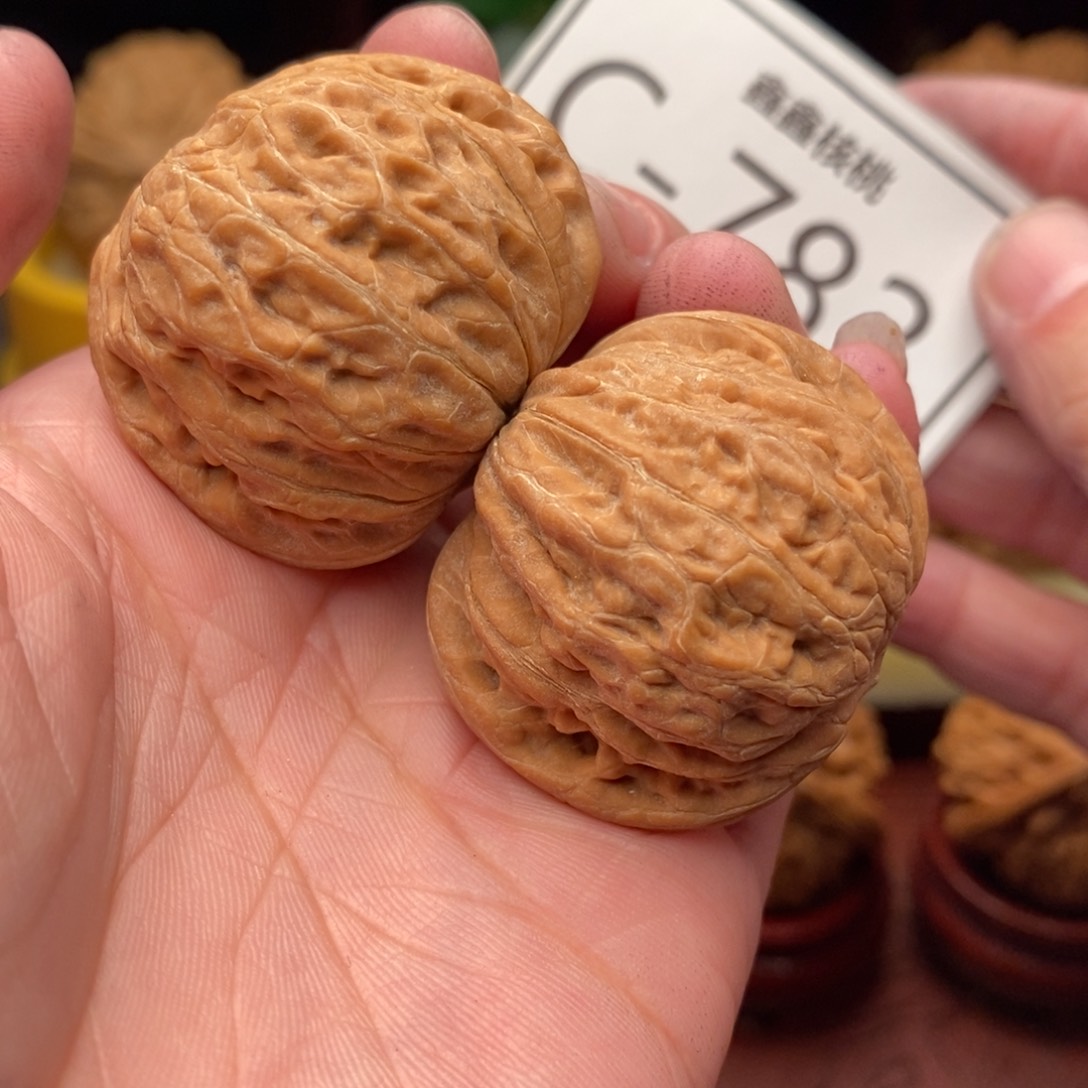 文玩核桃把件铁锤37