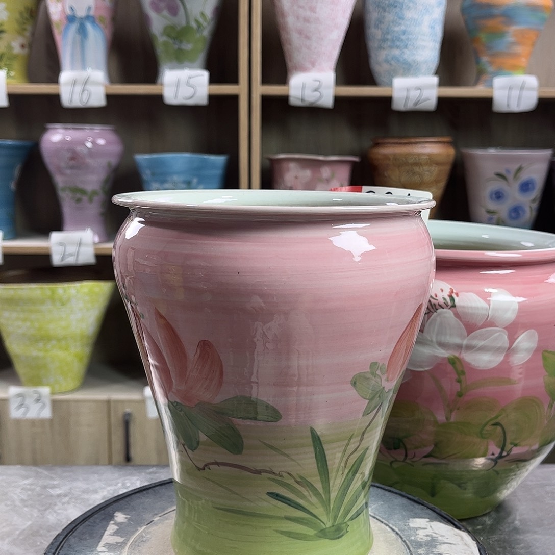 景德镇陶瓷花盆花盆