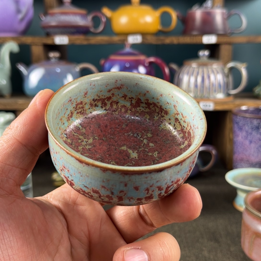 壶神后钧瓷原矿釉发色40