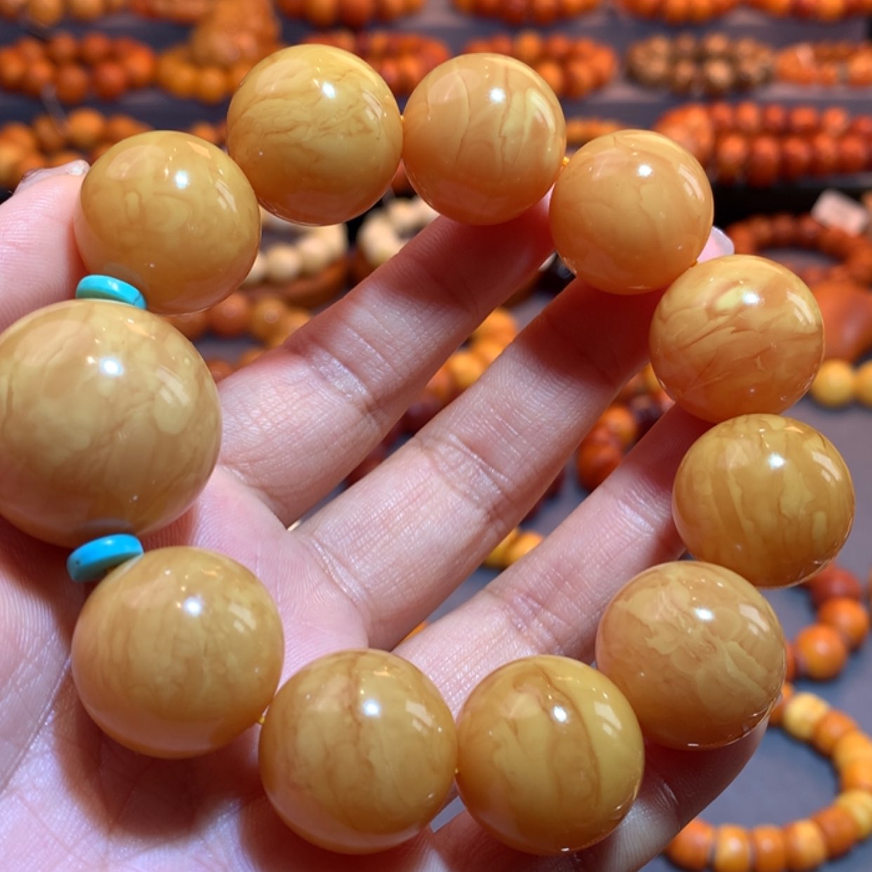 【闪购商品】未镶嵌蜜蜡手串蜜蜡手串