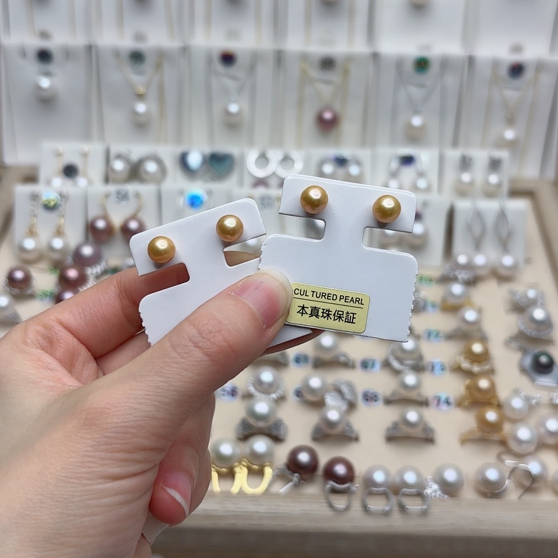 淡水珍珠颈饰银S925镶嵌