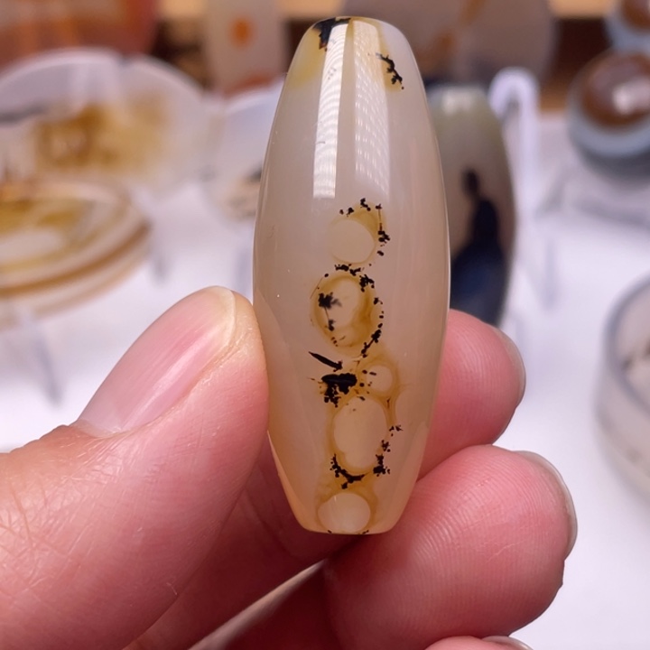 玛瑙/玉髓未镶嵌吊坠(不含链)