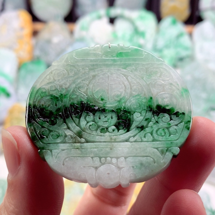 【闪购商品】翡翠吊坠(不含链)未镶嵌