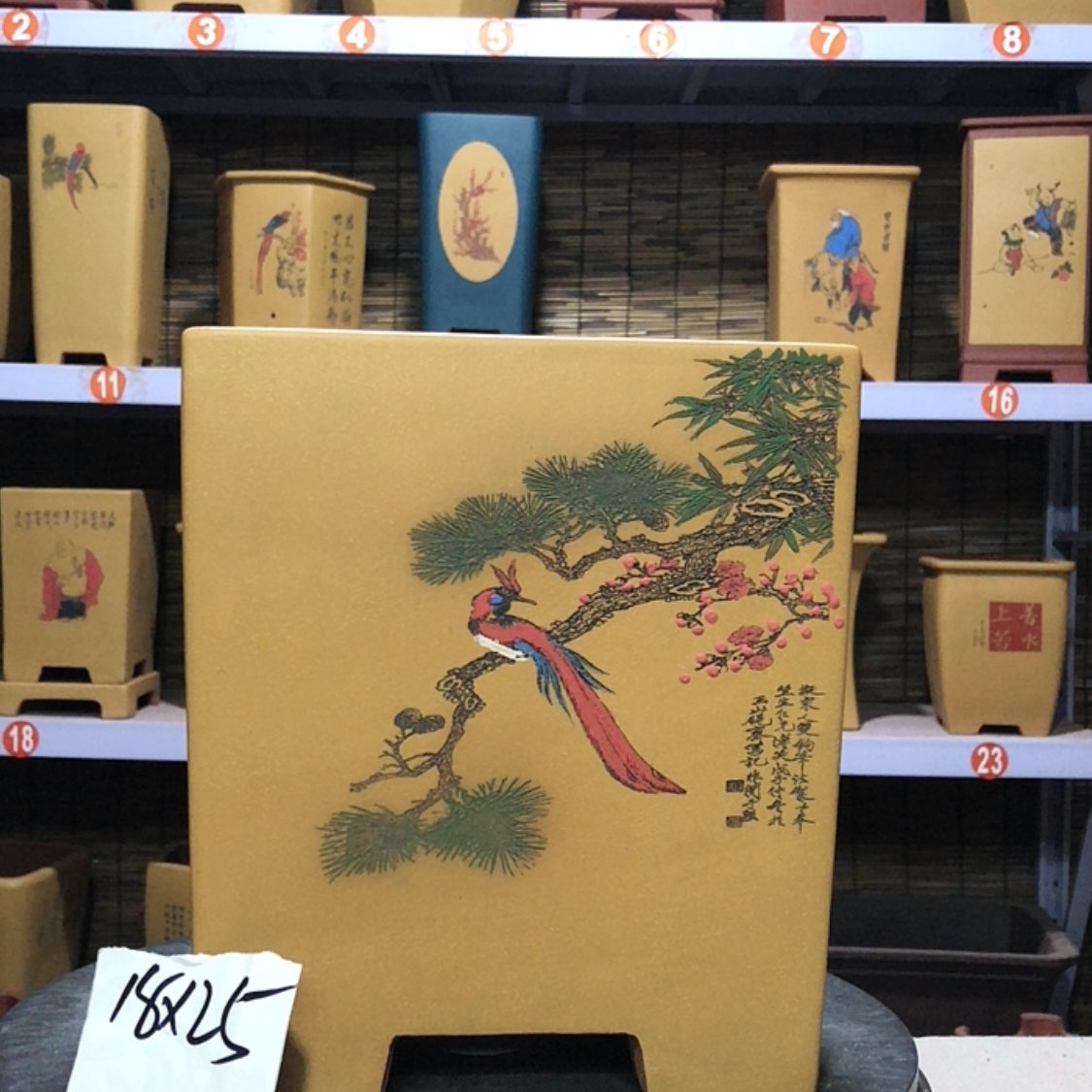【闪购商品】紫砂花盆大*朵手工制作