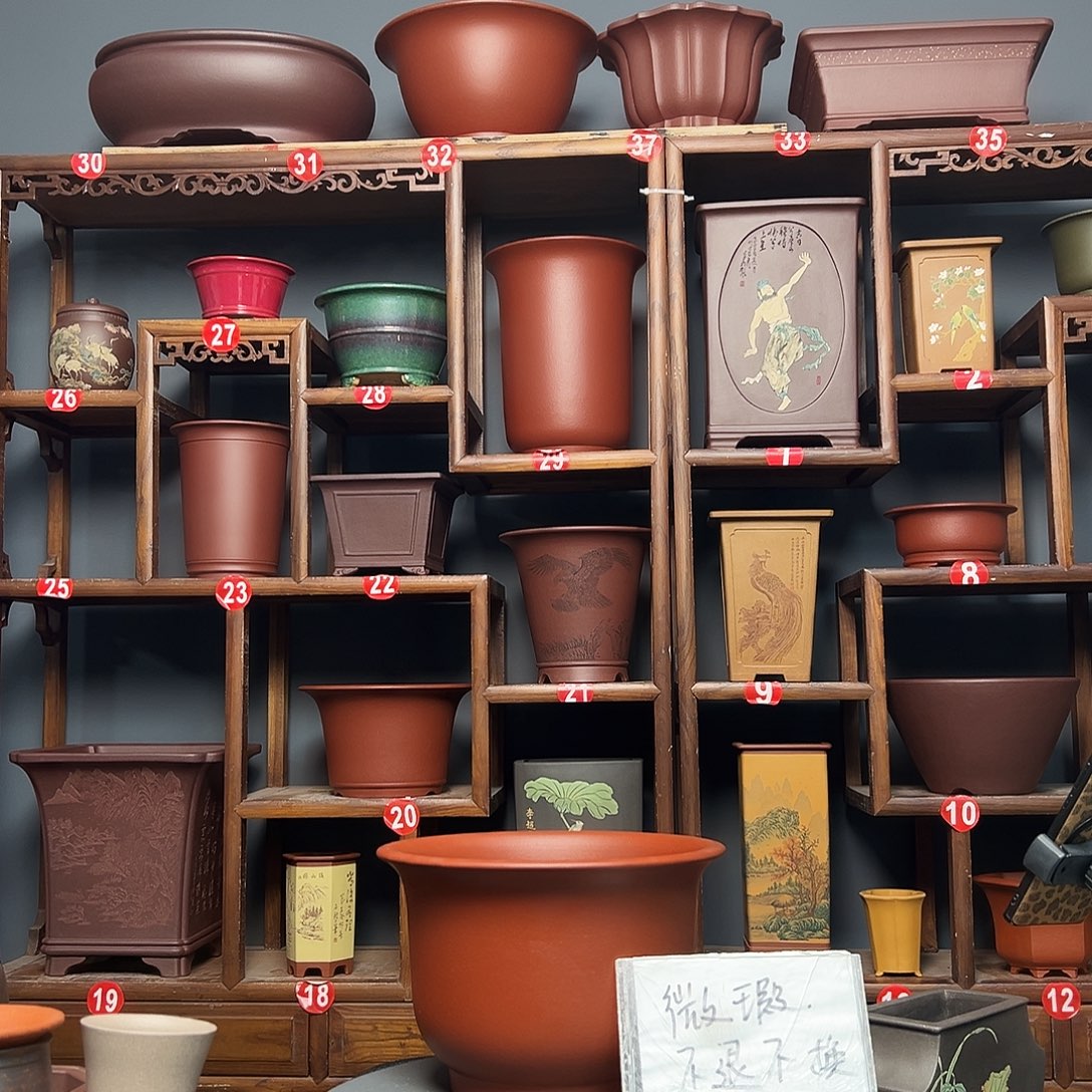 1***光花盆紫砂紫砂花盆