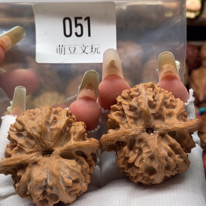 文玩核桃把件051苹果园41全品