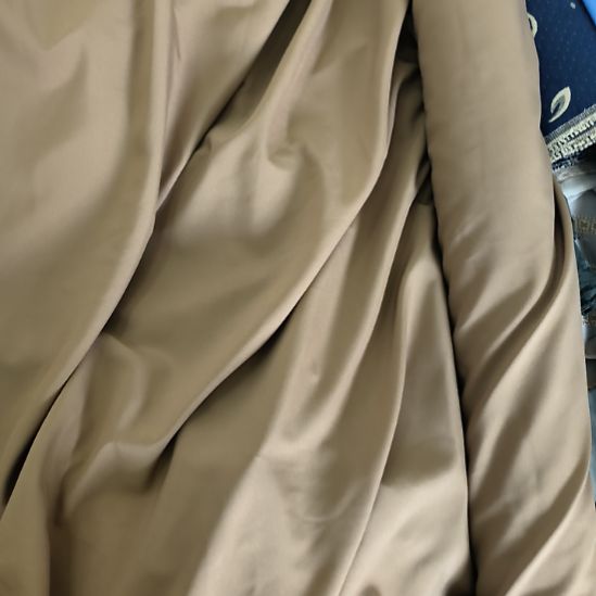 土黄色细麻纱9.9元3米