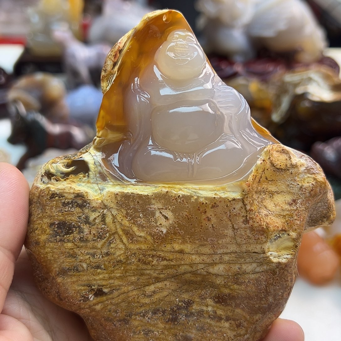 玛瑙/玉髓未镶嵌颈饰