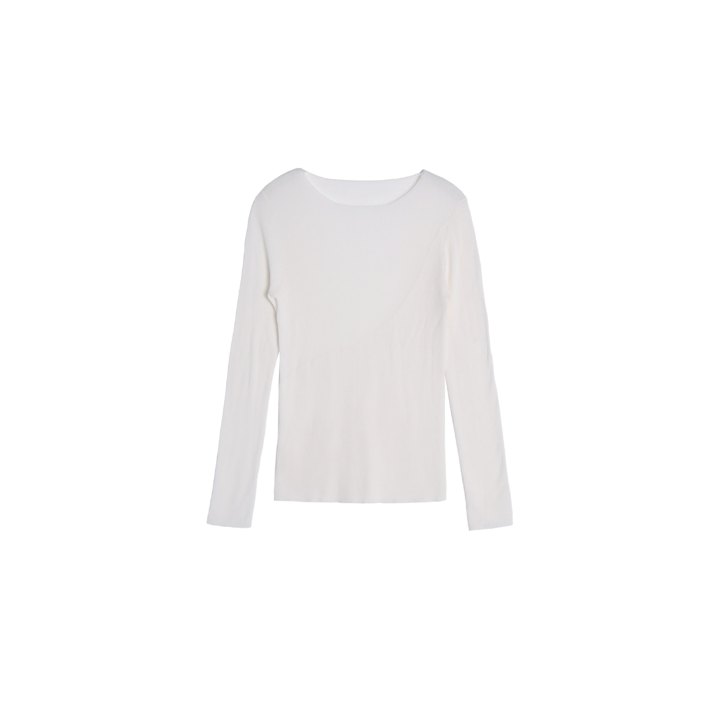 L'U'R/YI'YAO【非诚勿扰】时尚纯欲修身桑蚕丝棉针织打底毛衣10024