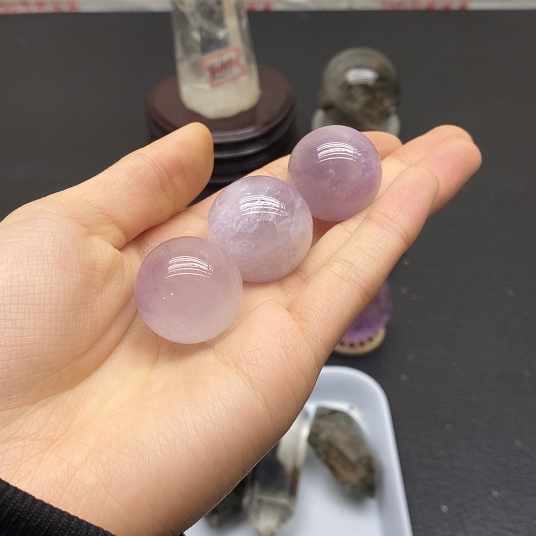 水晶未镶嵌珠宝半成品350水晶石