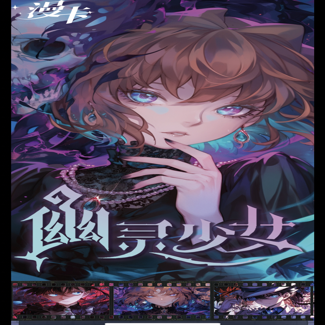 漫卡名侦探柯南第一弹《幽灵少女》亚克力A5大卡