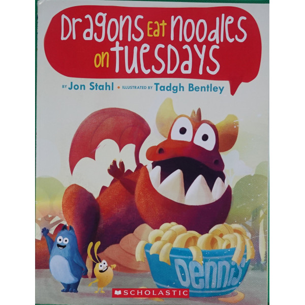 原版儿童绘本3-6岁平装Dragons Eat Noodle