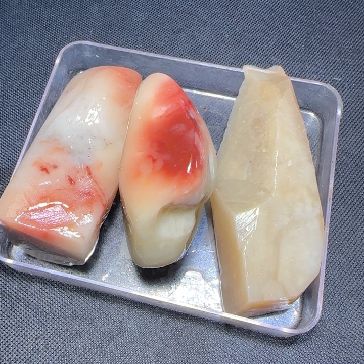 寿山石福集福寿山石印章