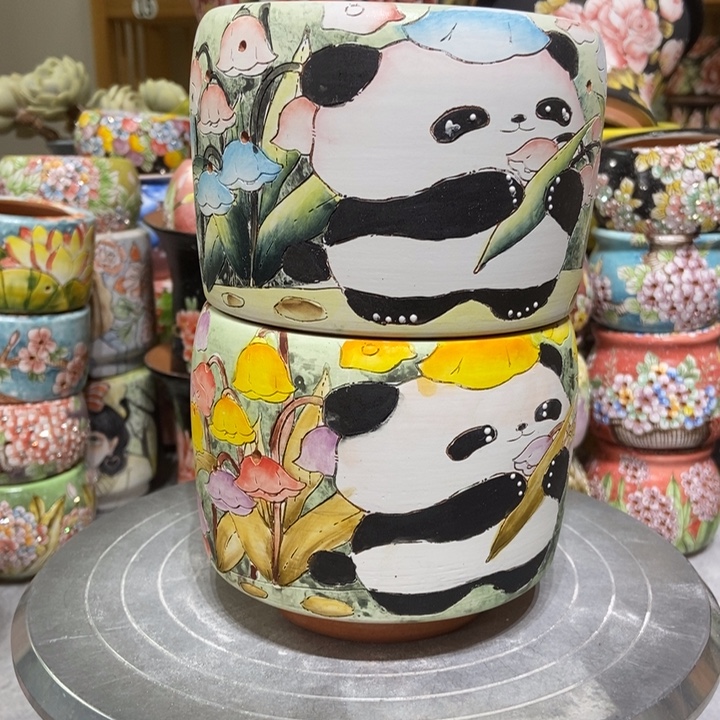 景德镇艺术手绘作品