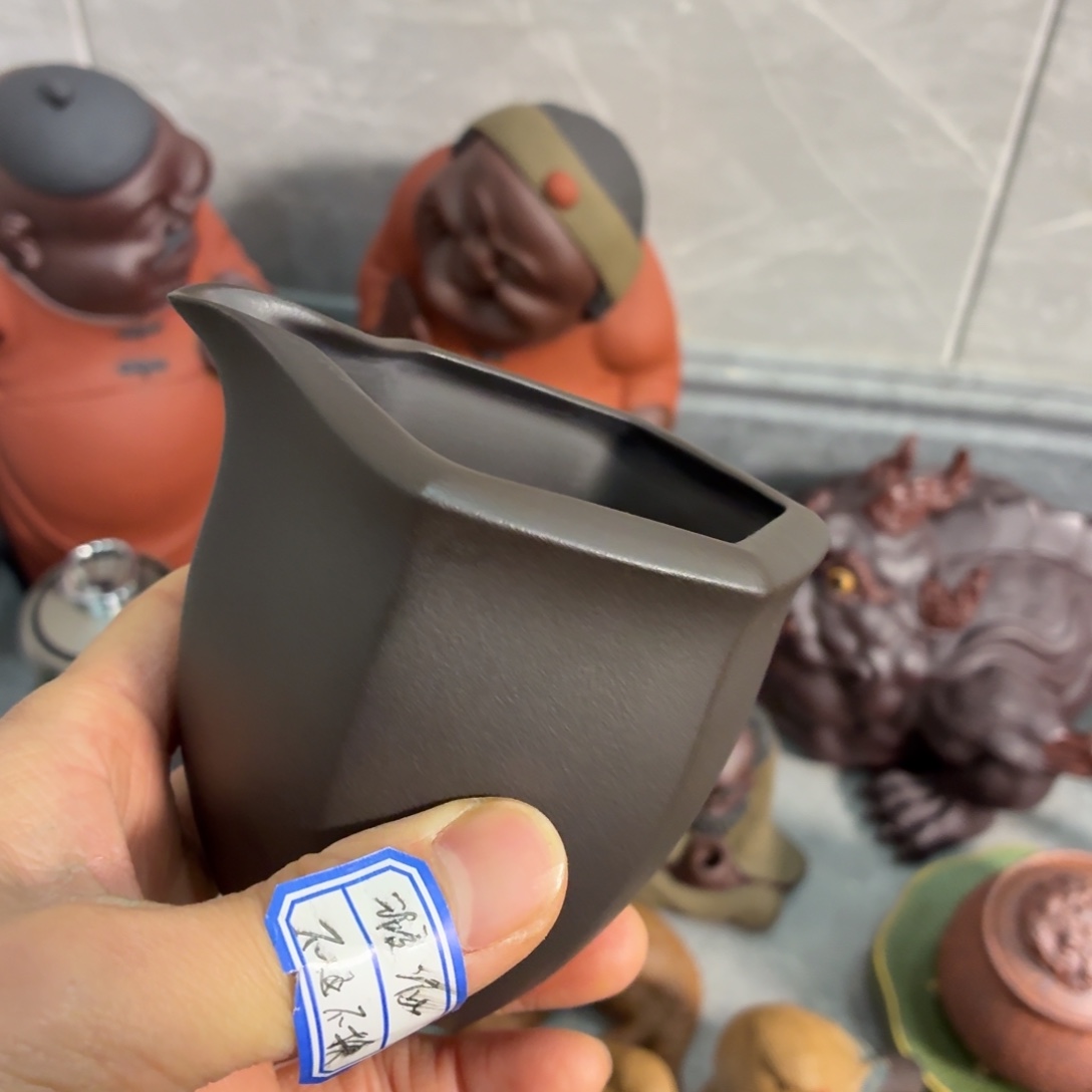 紫砂茶杯瑕疵不退不换介意勿拍