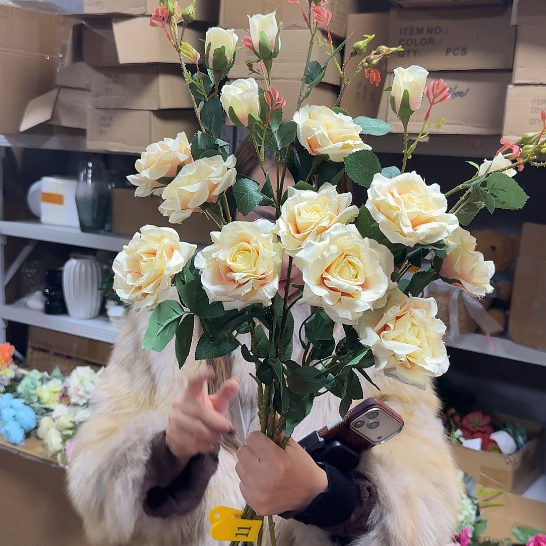 11号「闪购」仿真花，公主请下单