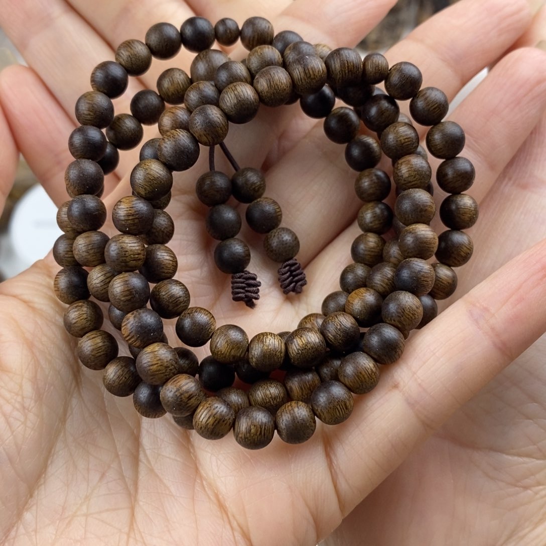 沉香手串凮越南芽庄白奇楠